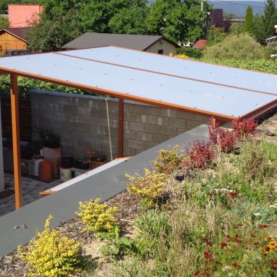 Prekrytie terasy Teriakovce