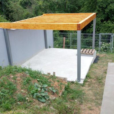 Prekrytie terasy Tichá Dolina